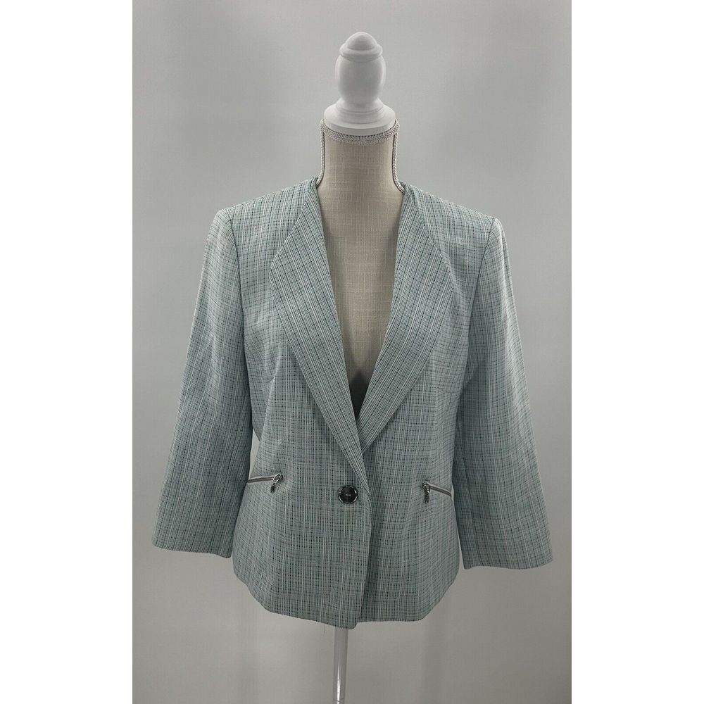 Black Label By Evan Picone Women's Blazer Jacket Lined Multiple‎ Colors Size 10